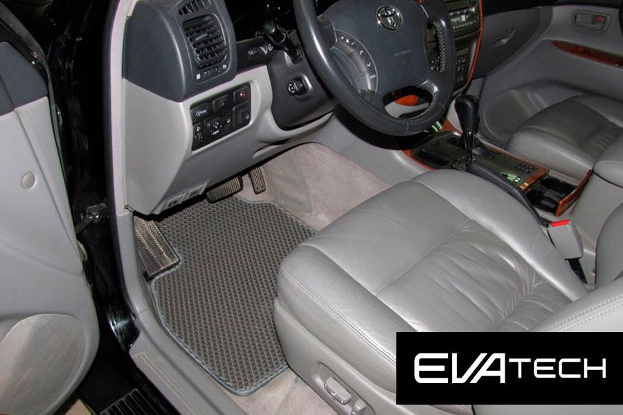 EVAtech ETYT10323CGG Floor mats EVAtech for Toyota Land Cruiser 100 (J10), gray ETYT10323CGG