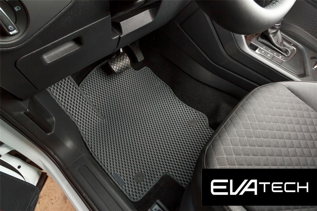 EVAtech EVLW10362CGB Floor mats EVAtech for Volkswagen Tiguan (2017-), gray EVLW10362CGB