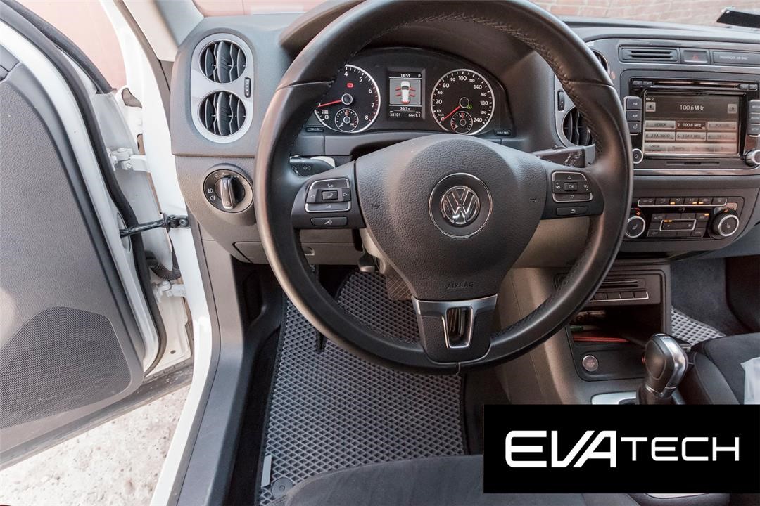EVAtech EVLW10363CGB Floor mats EVAtech for Volkswagen Tiguan 1 generation, gray EVLW10363CGB