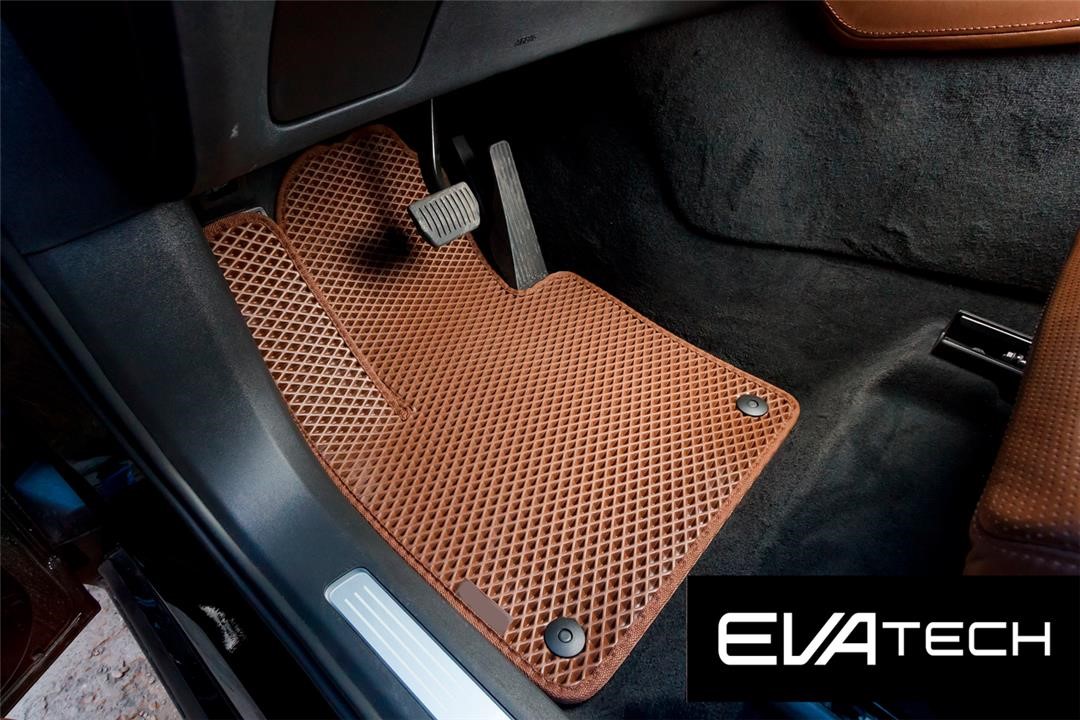 EVAtech EVLV10373CBB Floor mats EVAtech for Volvo XC90, 2 generation, (2014-), brown EVLV10373CBB