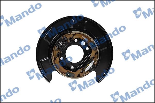 Mando EX4834034012 Brake shield with pads assembly EX4834034012