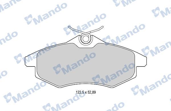 Mando MBF015170 Front disc brake pads, set MBF015170
