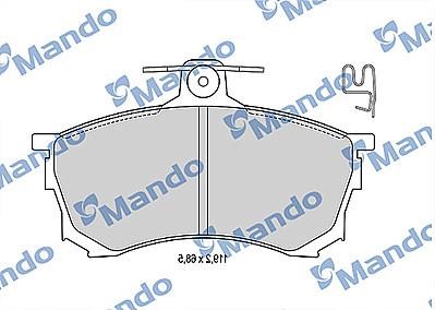 Mando MBF015710 Front disc brake pads, set MBF015710
