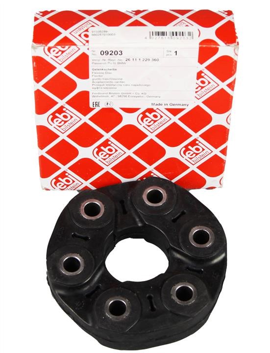 febi Elastic coupling of propeller shaft – price 231 PLN
