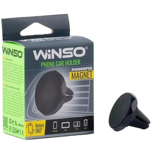 Winso 201200 Car phone holder magnetic on the deflector 201200