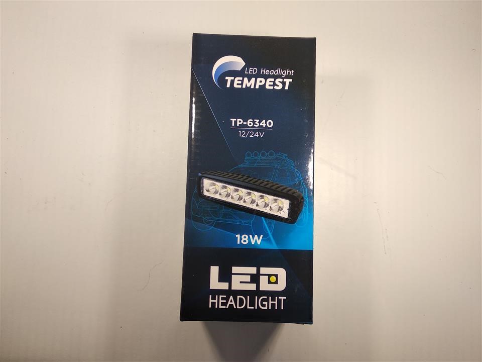 Tempest TP-6340 Additional light headlight TP6340