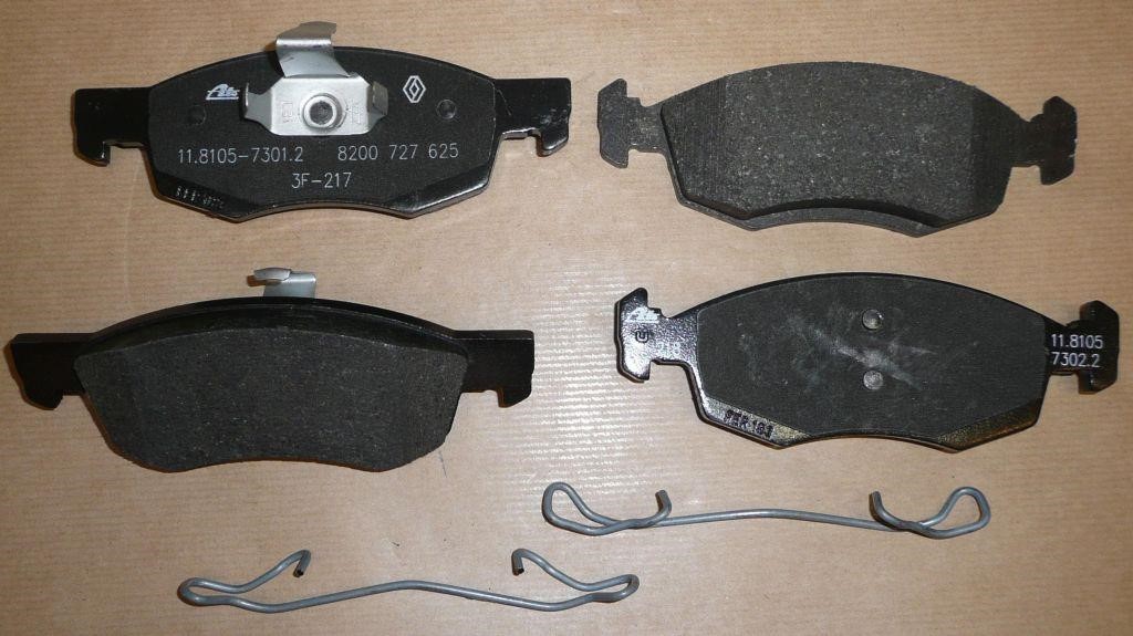 Brake pad set Renault 60 01 549 803