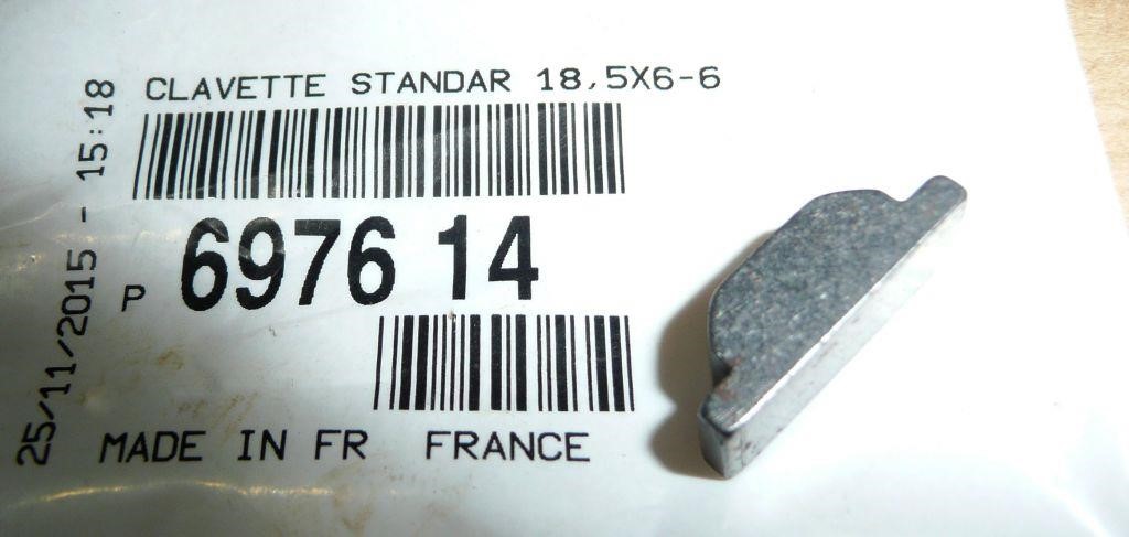 Woodruff Key Citroen/Peugeot 6976 14