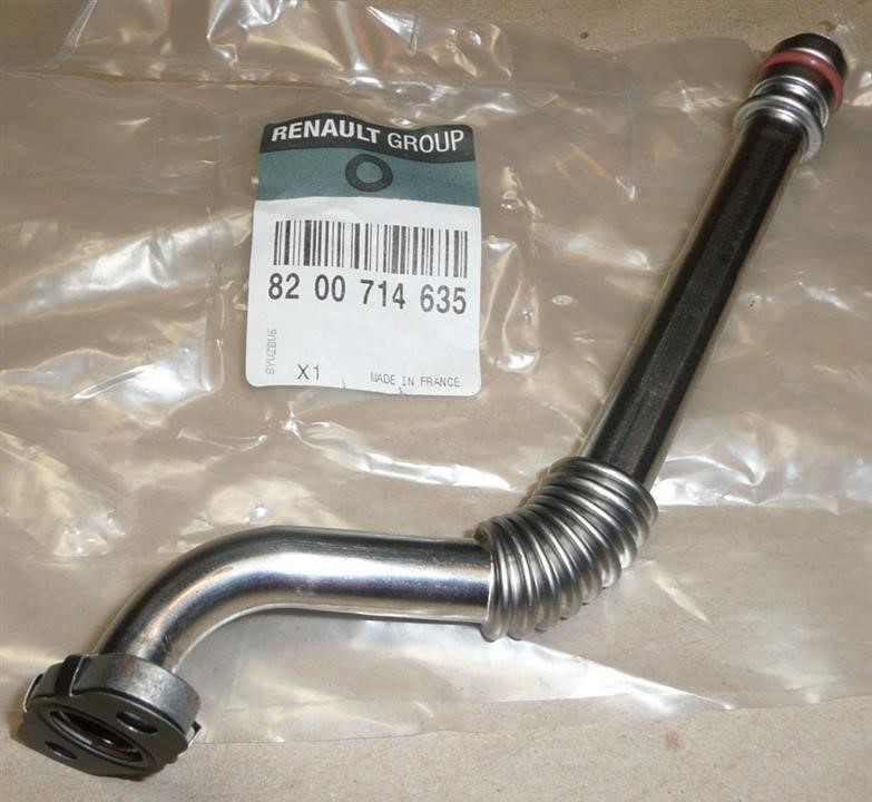 Turbine oil drain pipe Renault 82 00 714 635