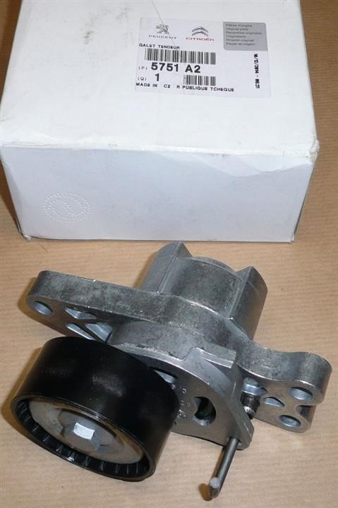 Serpentine belt tensioner Citroen C2: 5751A2 Citroen/Peugeot DRIVE BELT TENSIONER