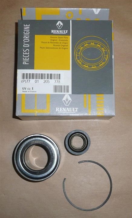 Wheel hub bearing Renault 21: 7701205778 Renault Front Wheel Bearing Kit