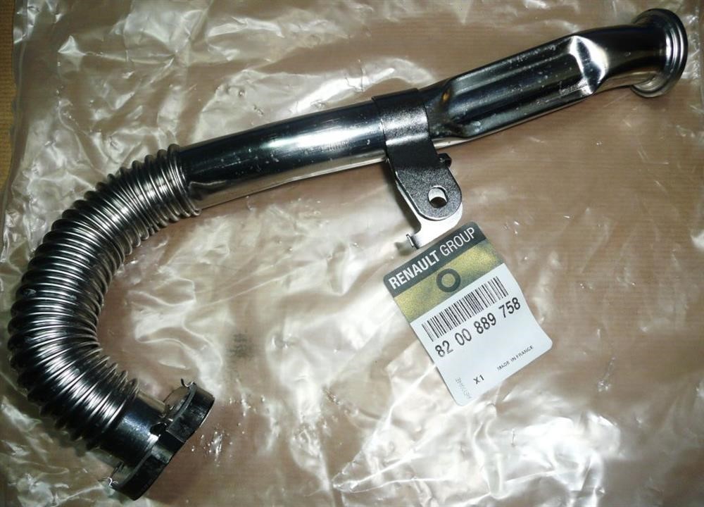 Air filter nozzle, air intake Renault 82 00 889 758