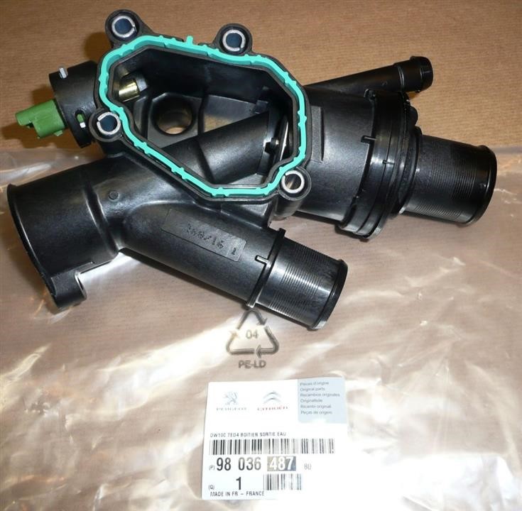 Coolant thermostat Citroen/Peugeot 98 036 487 80