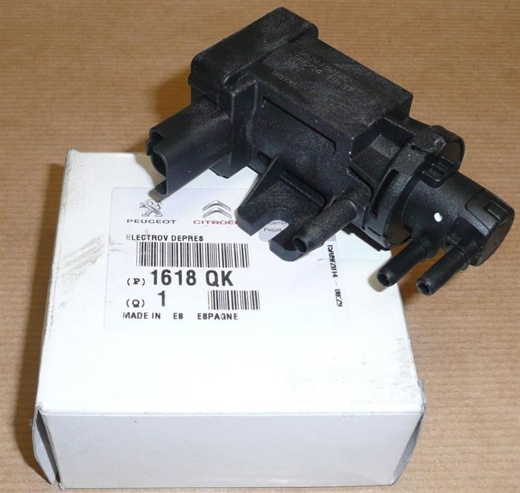 Exhaust gas recirculation control valve Citroen/Peugeot 1618 QK