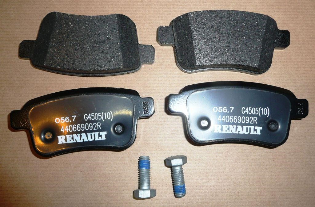 Brake pad set Renault 44 06 048 76R