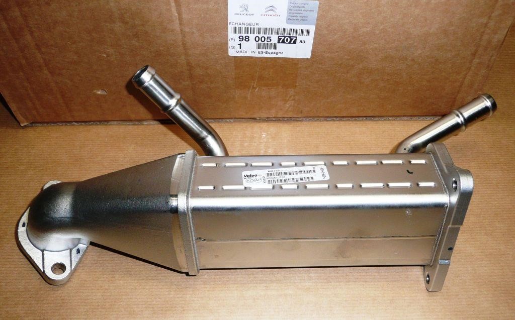 Exhaust gas cooler Citroen/Peugeot 98 005 707 80
