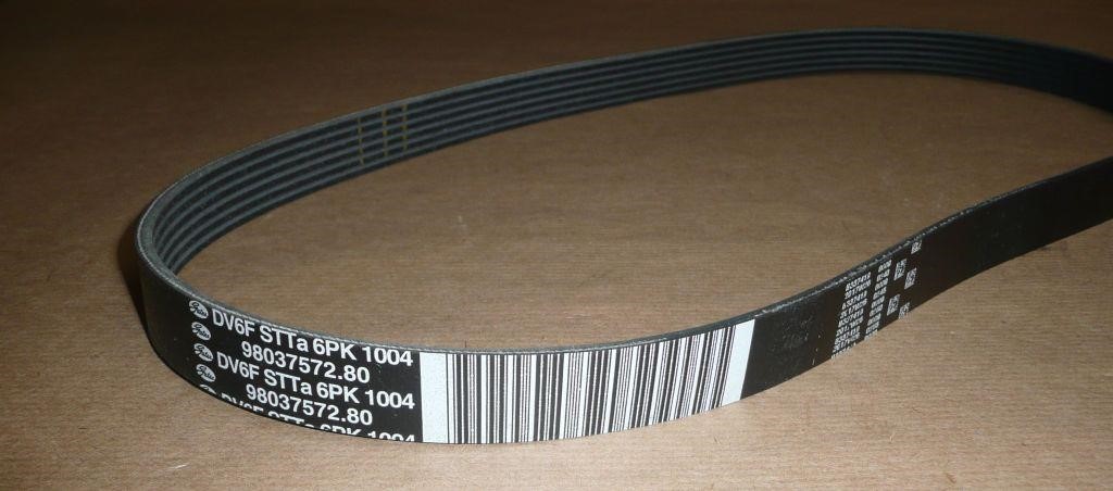 Poly-V belt Citroen/Peugeot 98 037 572 80