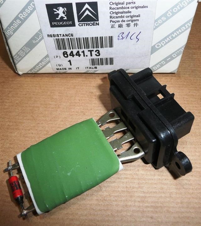 Citroen/Peugeot 6441 T3 Resistor 6441T3