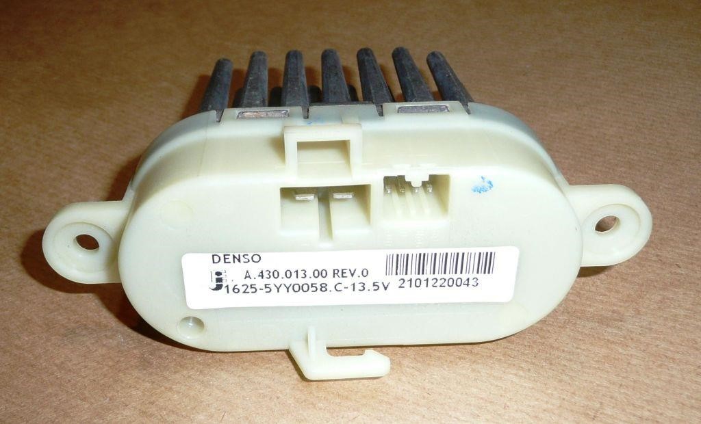 Fan motor resistor Renault 77 01 068 993