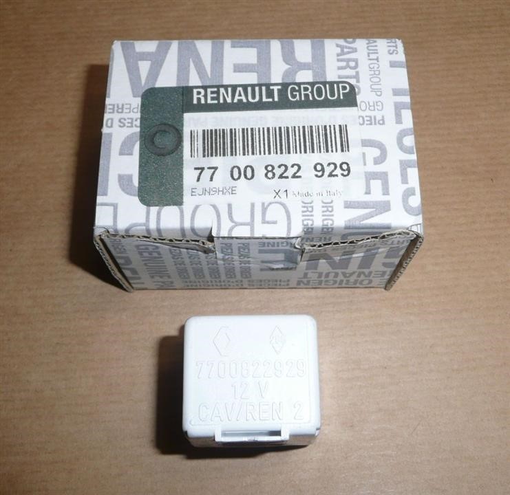 Renault 77 00 822 929 Relay 7700822929