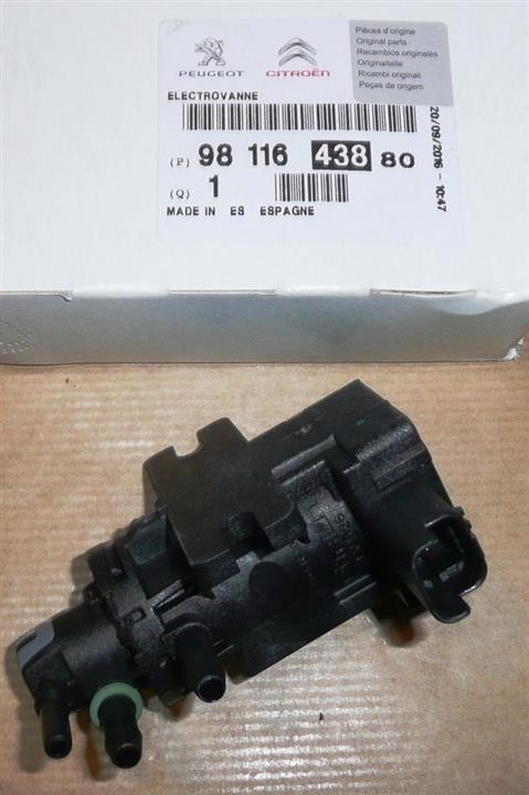 Charge air corrector Citroen/Peugeot 98 116 438 80