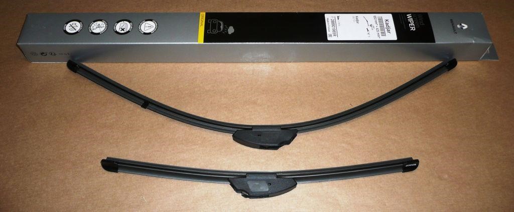 Frameless wiper set 650/425 Renault 28 89 019 65R