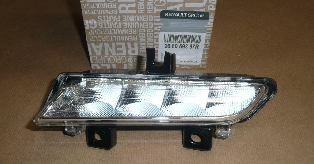 Daytime running lights (DRL) Renault 26 60 593 67R