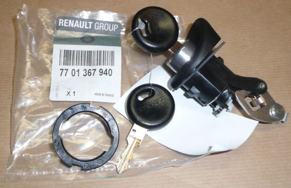 Renault 77 01 367 940 Lock cylinder, set 7701367940