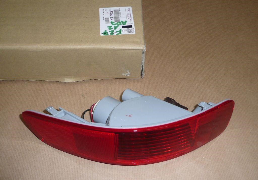 6350EN Citroen/Peugeot Rear fog lamp left