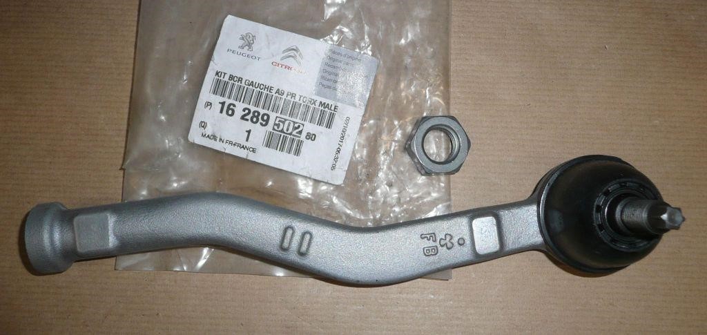 Citroen/Peugeot 16 289 502 80 Tie rod end 1628950280 1628950280 Citroen/Peugeot Tie rod end