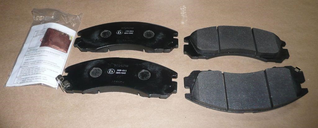 Citroen/Peugeot 16 203 684 80 Front disc brake pads, set 1620368480