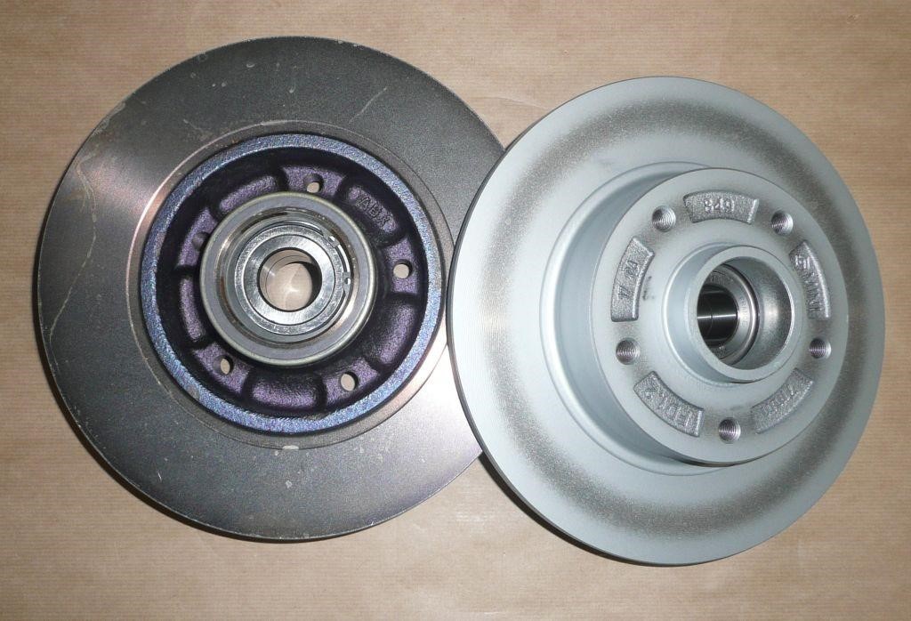 Renault 43 20 021 88R Rear brake disc, non-ventilated 432002188R