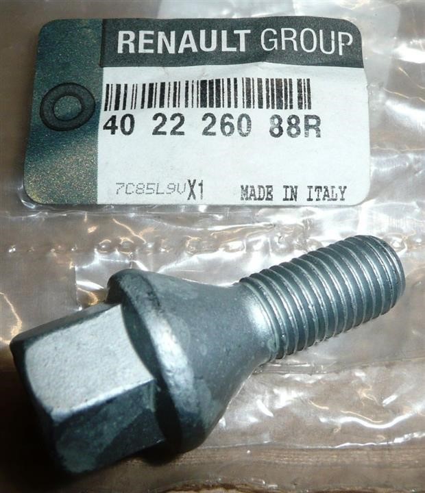 Renault 40 22 260 88R BOLT 402226088R