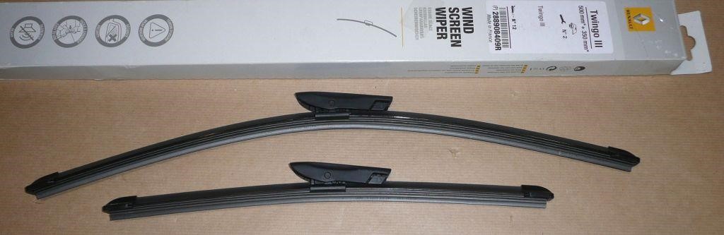 Renault 28 89 084 09R Set of frameless wiper blades 500/350 288908409R