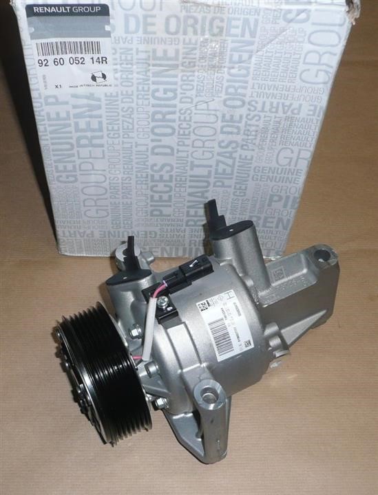 Renault 92 60 052 14R Compressor, air conditioning 926005214R 926005214R Renault Compressor, air conditioning