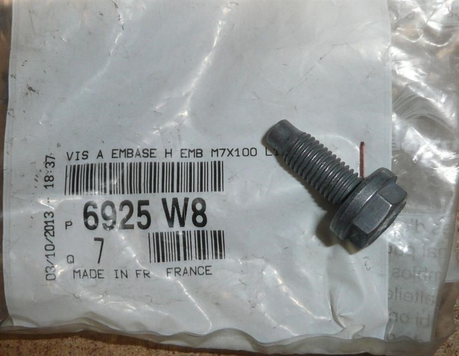 6925W8 Citroen/Peugeot Screw