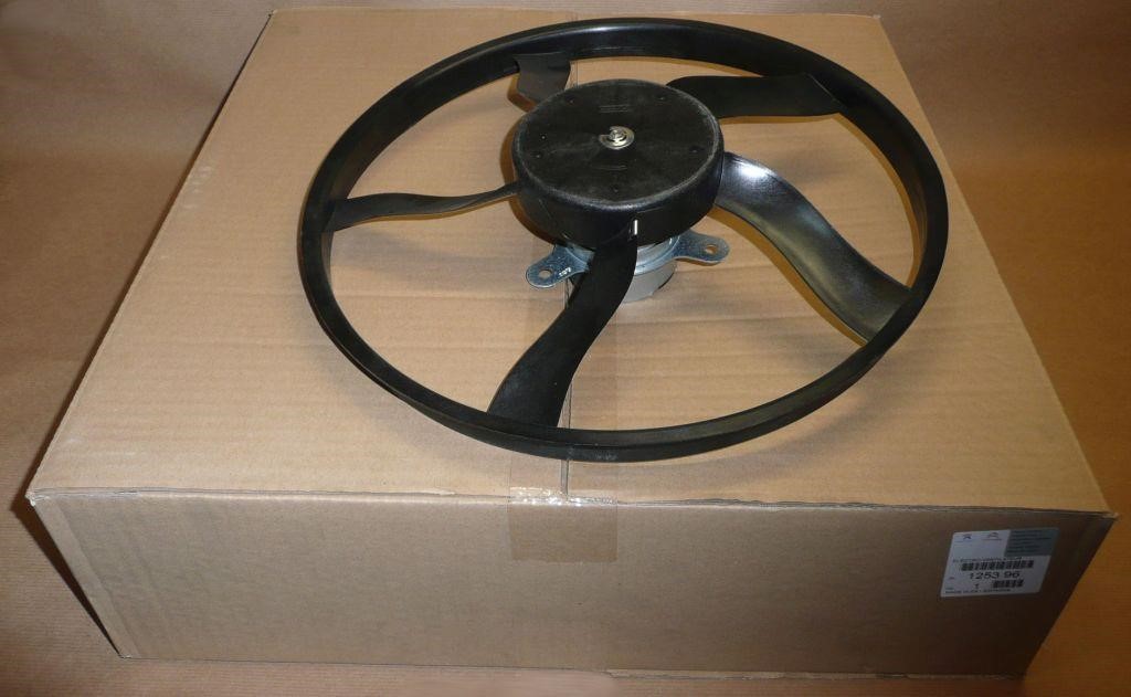 Citroen/Peugeot 1253 96 Hub, engine cooling fan wheel 125396