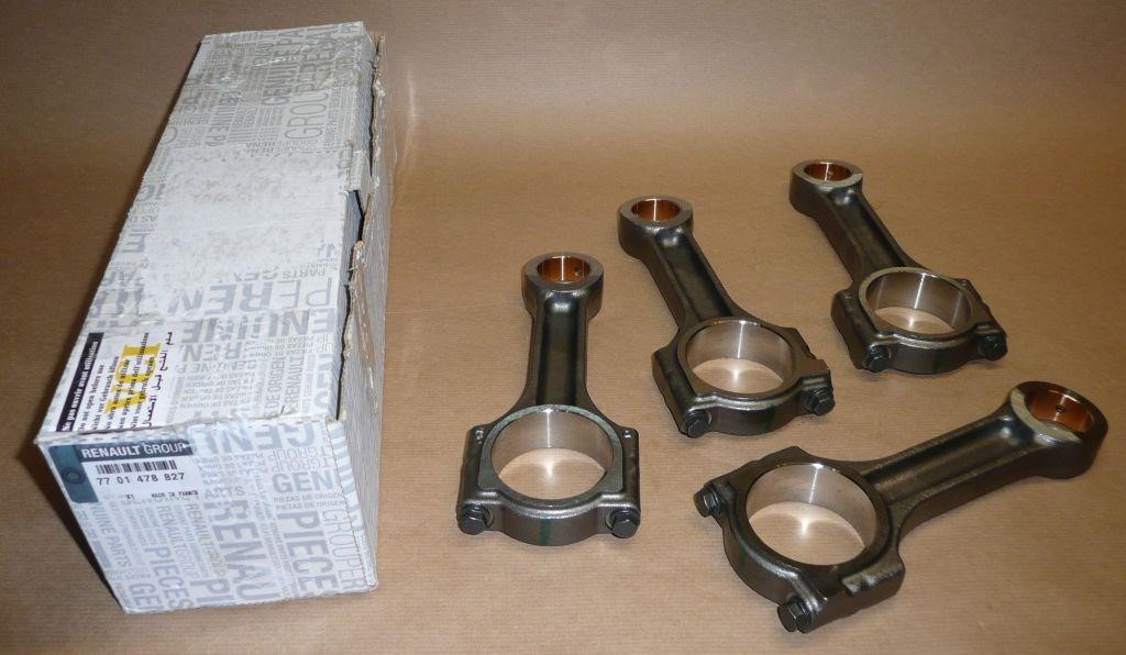 Rod sub-assy, connecting, set Renault 77 01 478 827
