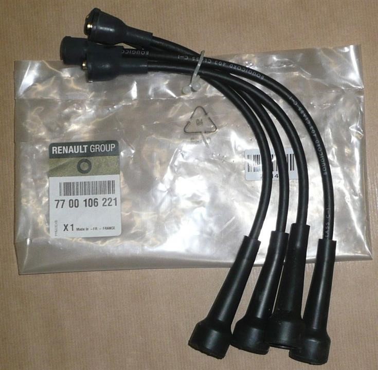 Renault 77 00 106 221 Ignition cable kit 7700106221