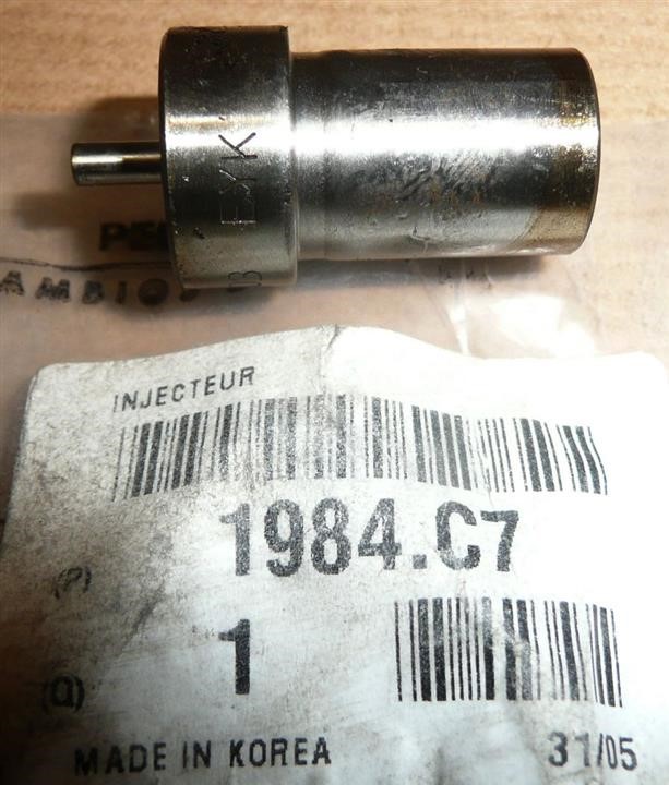 Citroen/Peugeot 1984 C7 Injector nozzle, diesel injection system 1984C7