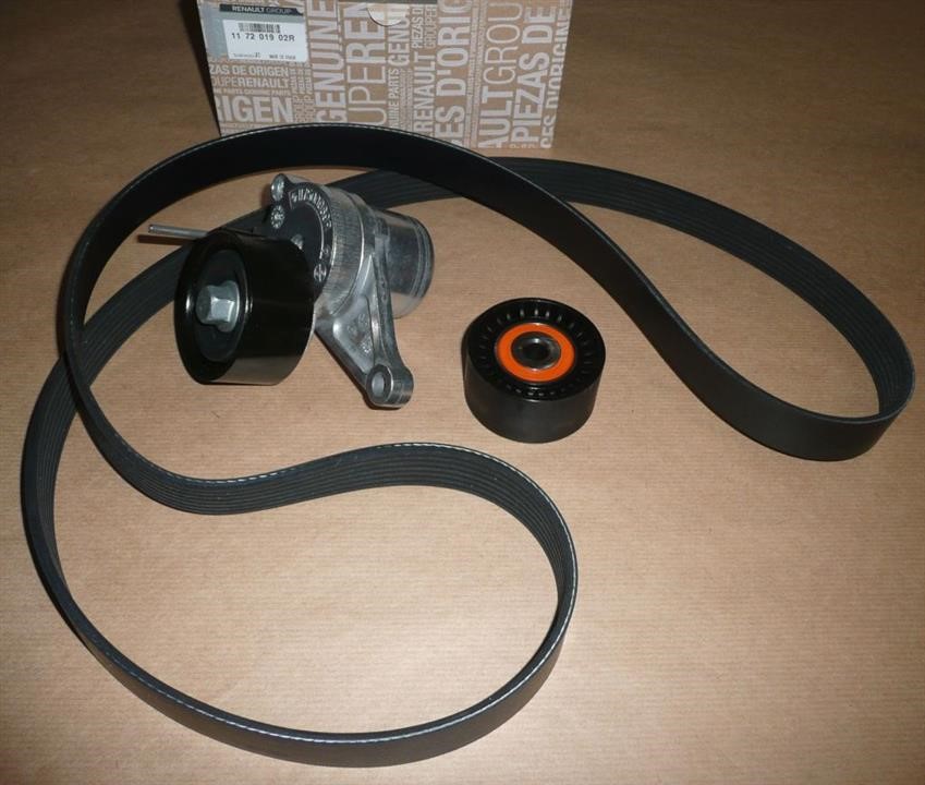 Renault 11 72 019 02R Poly-V belt KIT 117201902R 117201902R Renault Poly-V belt KIT
