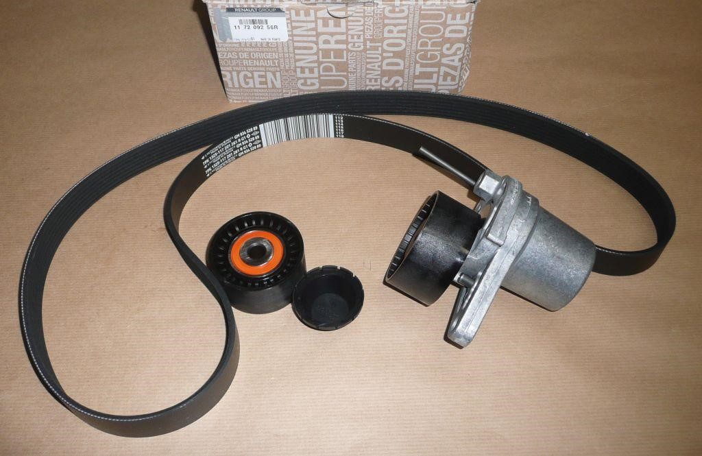Renault 11 72 092 56R Poly-V belt KIT 117209256R 117209256R Renault Poly-V belt KIT