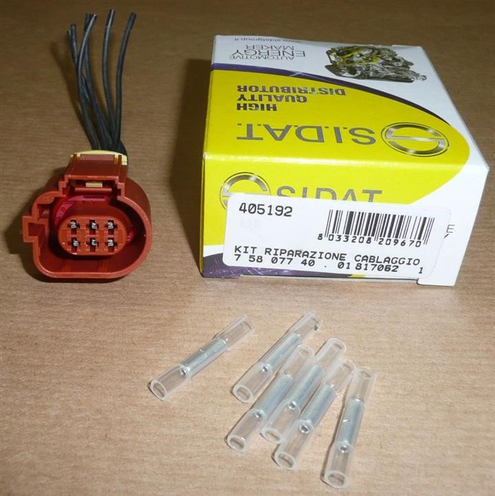 Sidat 405192 Cable Repair Set, EGR valve 405192