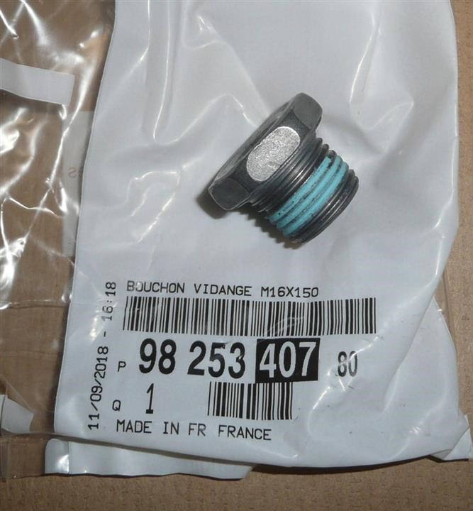 Oil filler plug Citroen/Peugeot 98 253 407 80