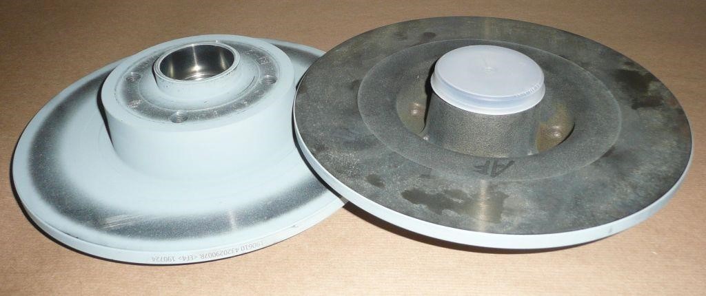 Brake disc, set of 2 pcs. Renault 43 20 049 43R