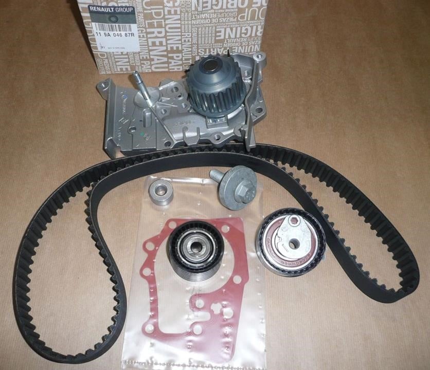 Renault 11 9A 046 87R TIMING BELT KIT WITH WATER PUMP 119A04687R