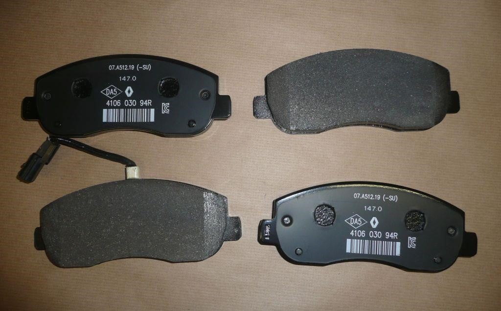 Disc brake pad set Renault 41 06 028 89R