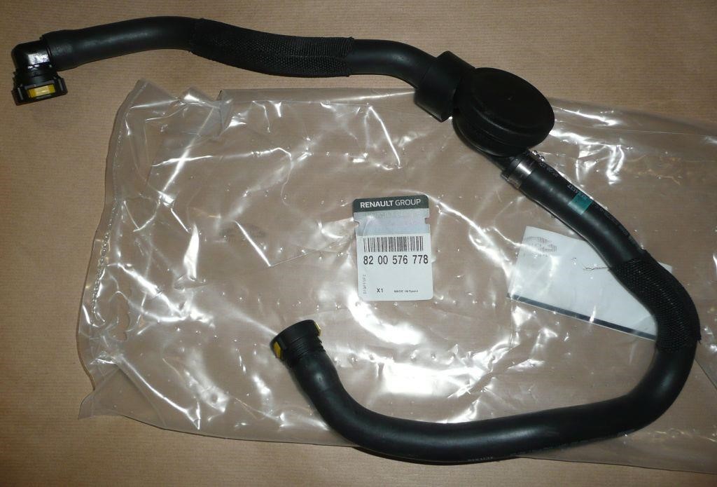 Renault 82 00 576 778 Breather Hose for crankcase 8200576778