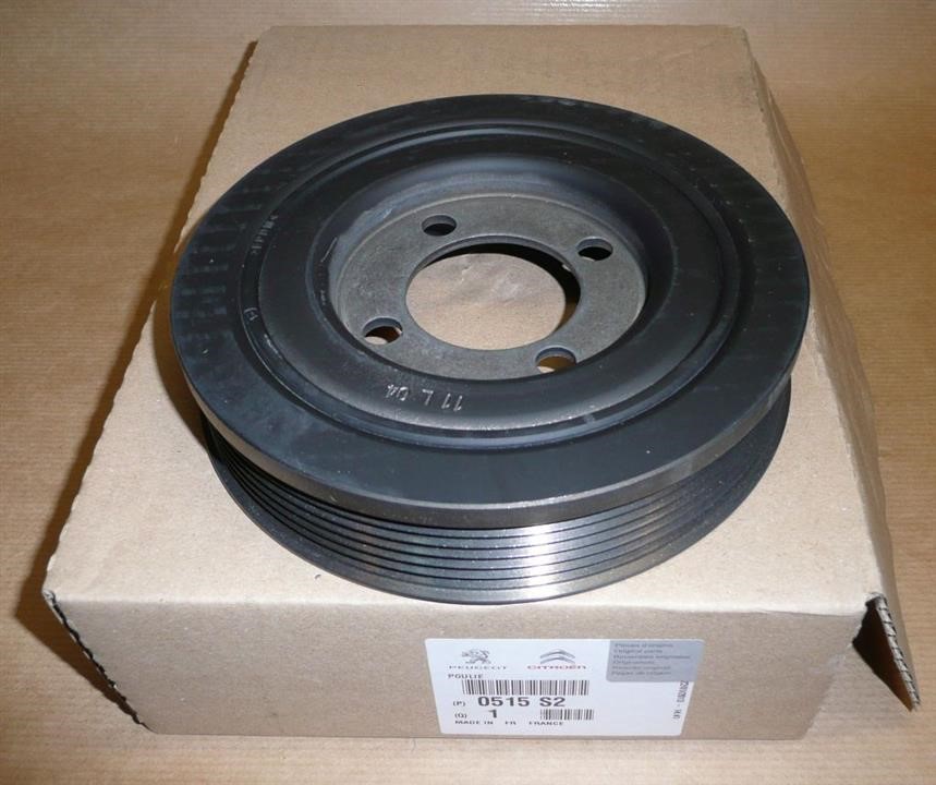 Engine crank pulley Citroen C6: 0515S2 Citroen/Peugeot Pulley crankshaft