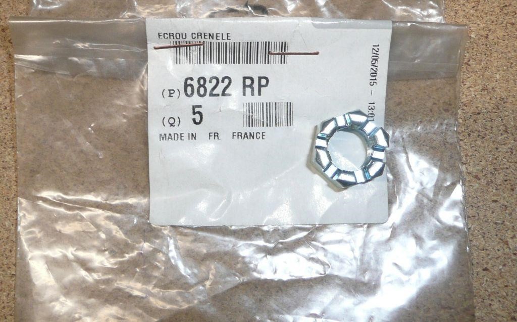 6822RP Citroen/Peugeot Nut